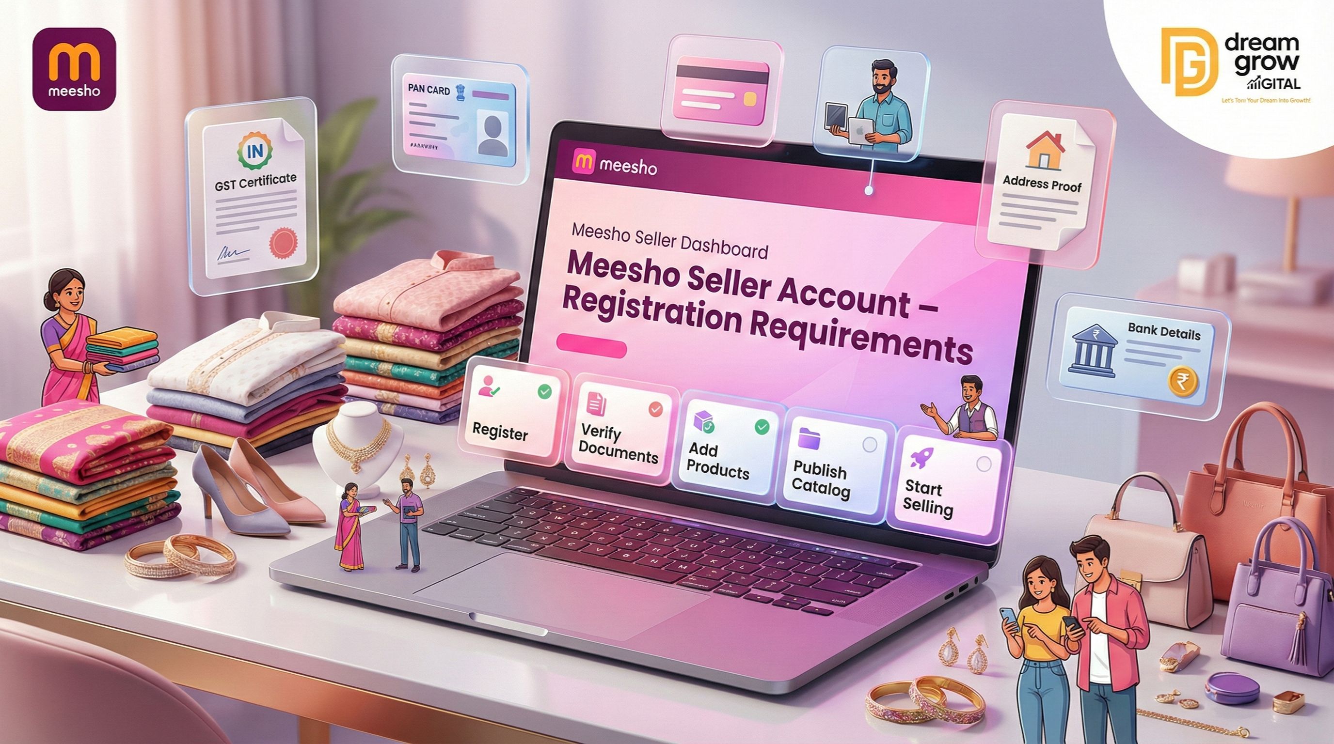 Meesho Seller Account Registration Requirements in India