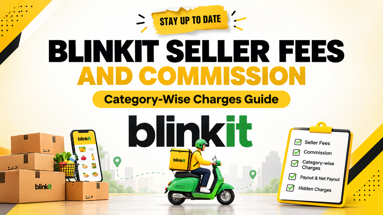 Blinkit Seller Fees and Commission: Category-Wise Charges Guide