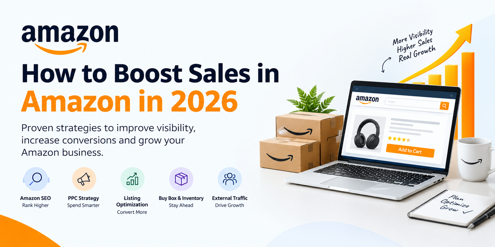 How to Boost Sales on Amazon in 2026: Practical Amazon Sales Strategy | Dream Grow Digital