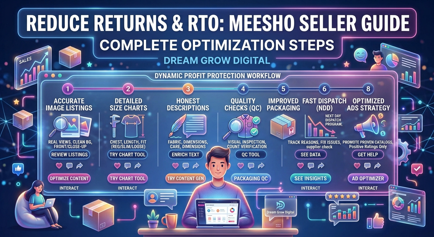 How to Reduce Returns and RTO on Meesho: Complete Seller Guide